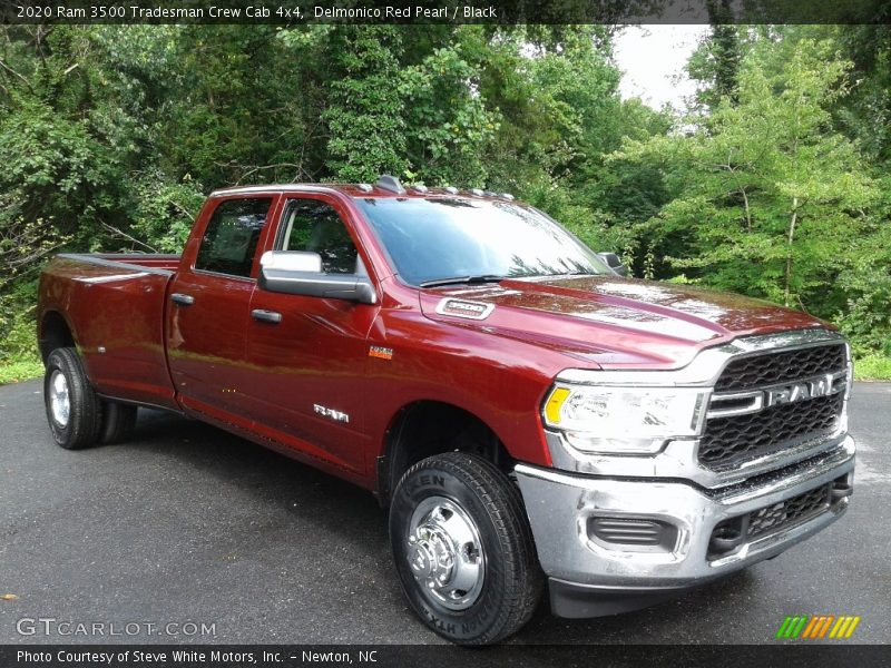 Delmonico Red Pearl / Black 2020 Ram 3500 Tradesman Crew Cab 4x4