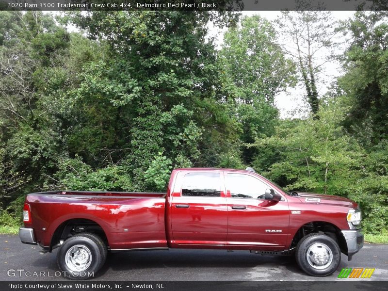 Delmonico Red Pearl / Black 2020 Ram 3500 Tradesman Crew Cab 4x4