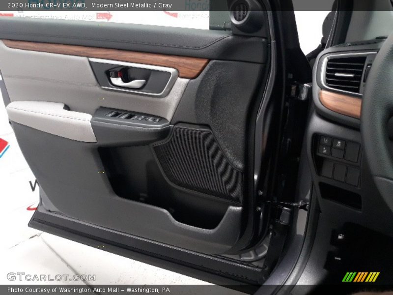 Modern Steel Metallic / Gray 2020 Honda CR-V EX AWD