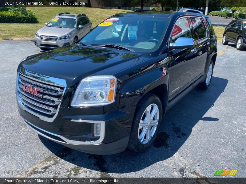 Onyx Black / Saddle 2017 GMC Terrain SLT