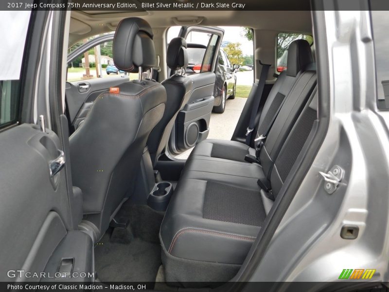 Rear Seat of 2017 Compass 75th Anniversary Edition