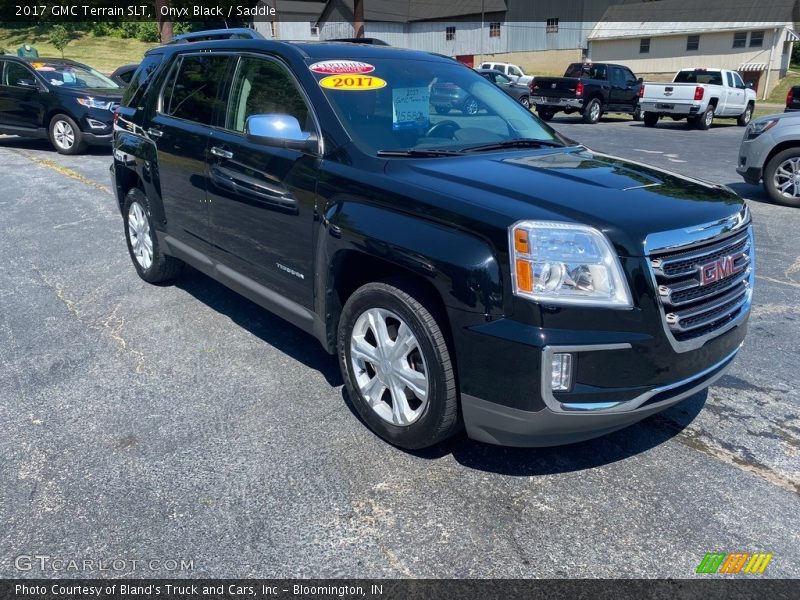Onyx Black / Saddle 2017 GMC Terrain SLT