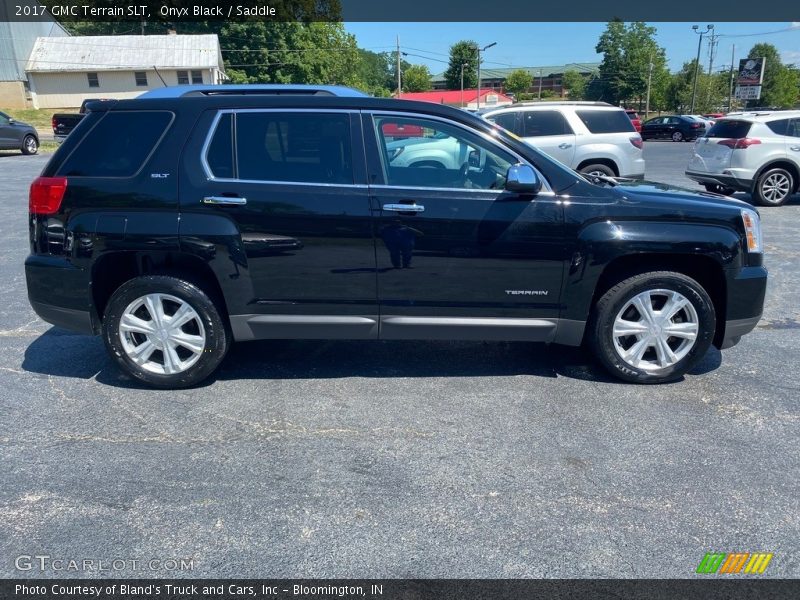 Onyx Black / Saddle 2017 GMC Terrain SLT