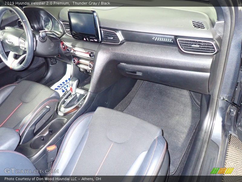 Thunder Gray / Black 2019 Hyundai Veloster 2.0 Premium
