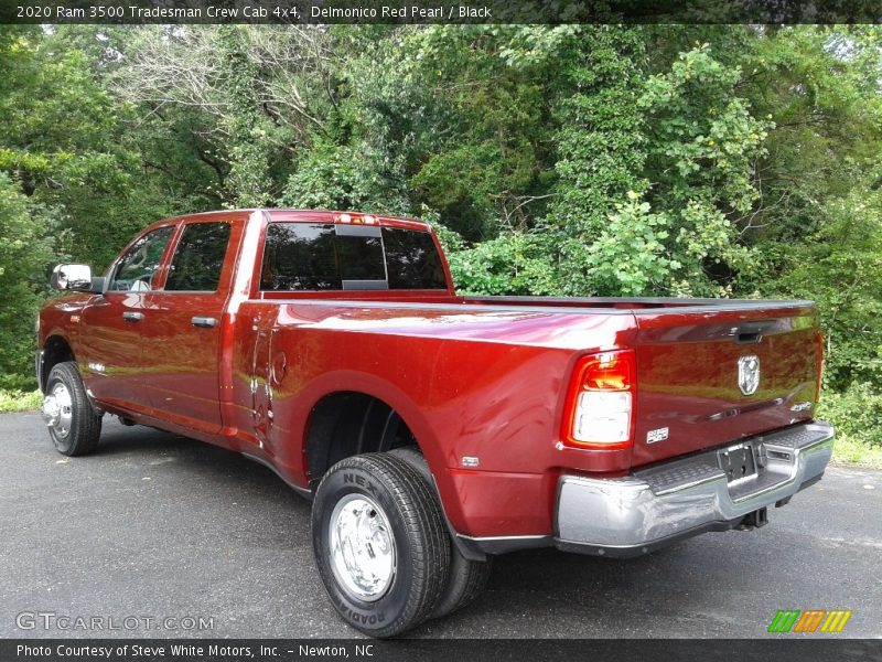Delmonico Red Pearl / Black 2020 Ram 3500 Tradesman Crew Cab 4x4