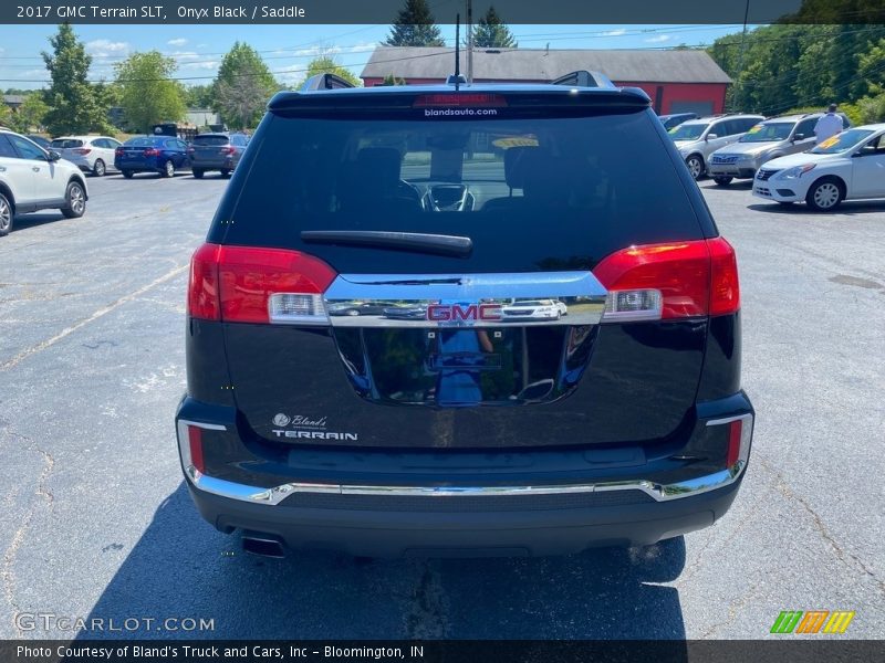 Onyx Black / Saddle 2017 GMC Terrain SLT