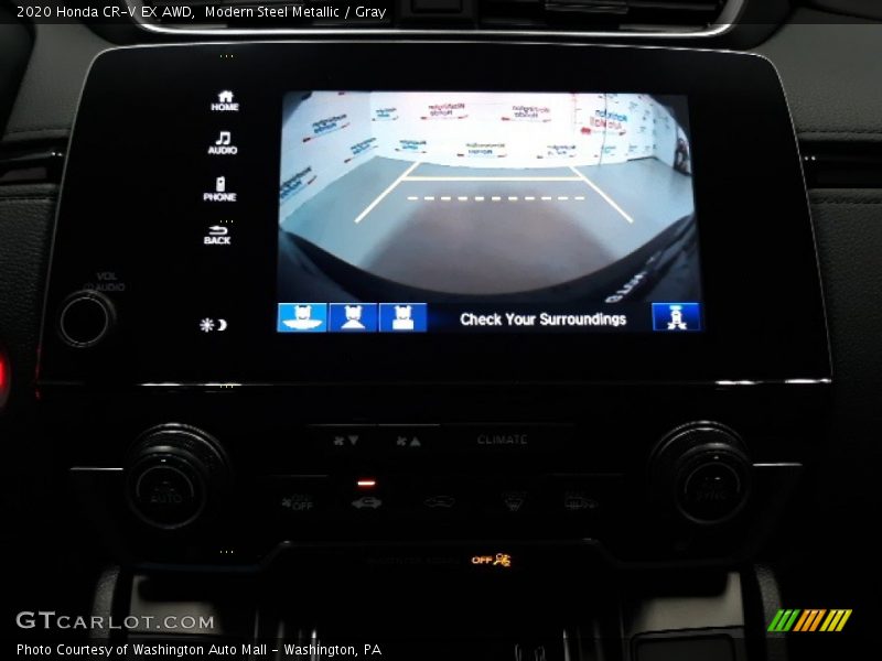 Modern Steel Metallic / Gray 2020 Honda CR-V EX AWD