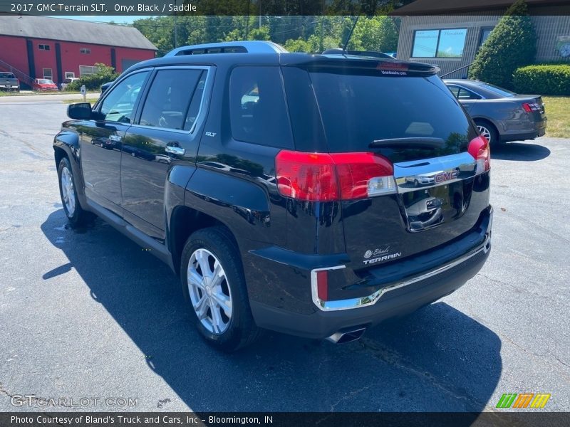 Onyx Black / Saddle 2017 GMC Terrain SLT