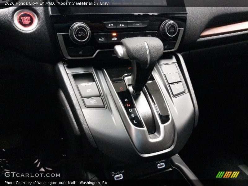 Modern Steel Metallic / Gray 2020 Honda CR-V EX AWD