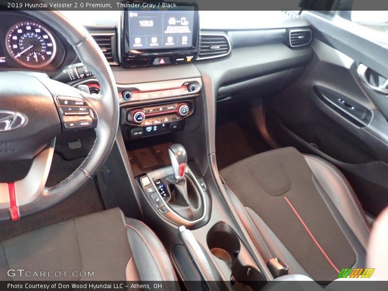 Thunder Gray / Black 2019 Hyundai Veloster 2.0 Premium