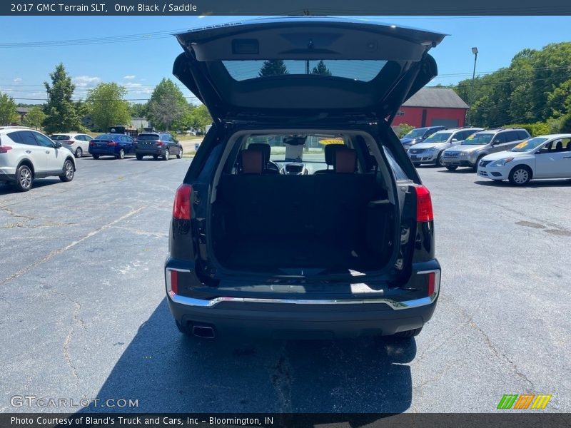 Onyx Black / Saddle 2017 GMC Terrain SLT