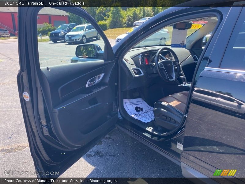 Onyx Black / Saddle 2017 GMC Terrain SLT
