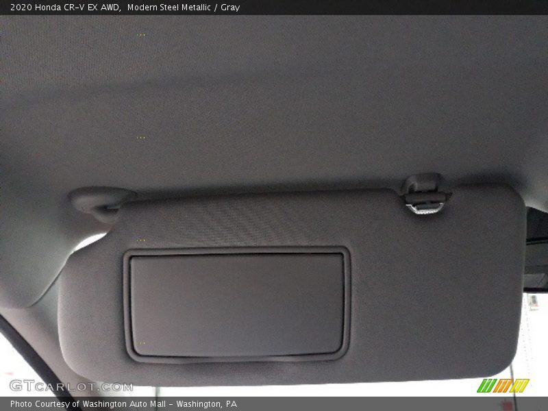 Modern Steel Metallic / Gray 2020 Honda CR-V EX AWD