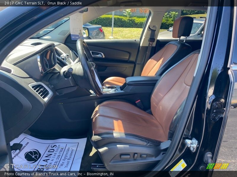 Onyx Black / Saddle 2017 GMC Terrain SLT