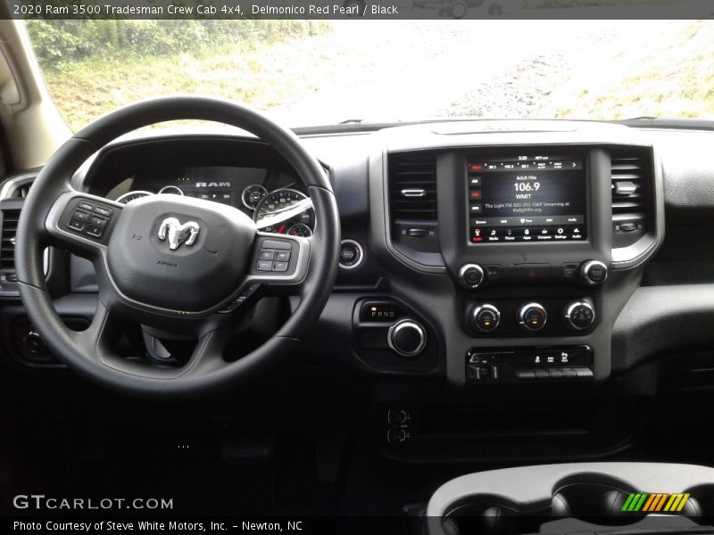 Delmonico Red Pearl / Black 2020 Ram 3500 Tradesman Crew Cab 4x4