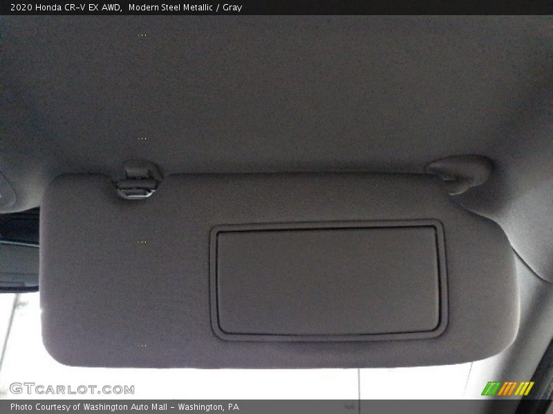 Modern Steel Metallic / Gray 2020 Honda CR-V EX AWD