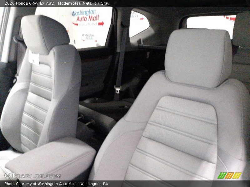 Modern Steel Metallic / Gray 2020 Honda CR-V EX AWD