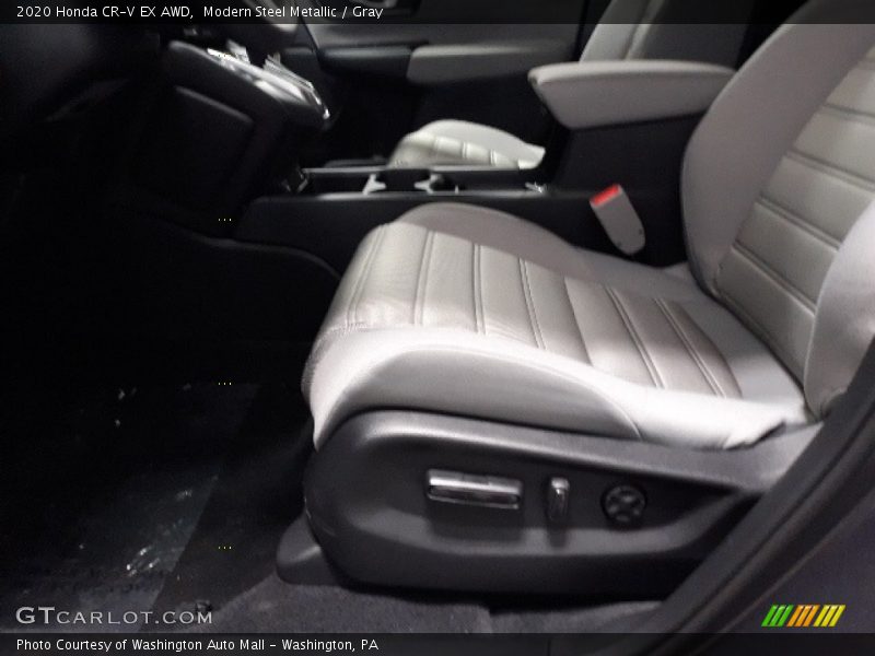 Modern Steel Metallic / Gray 2020 Honda CR-V EX AWD