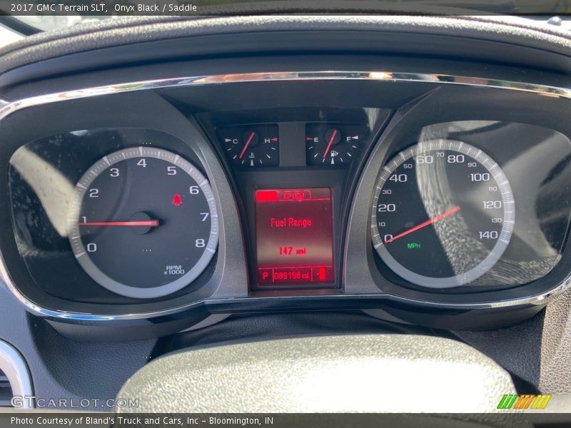 Onyx Black / Saddle 2017 GMC Terrain SLT