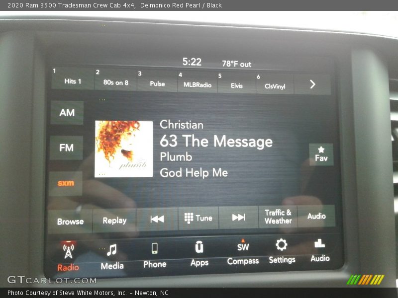 Delmonico Red Pearl / Black 2020 Ram 3500 Tradesman Crew Cab 4x4