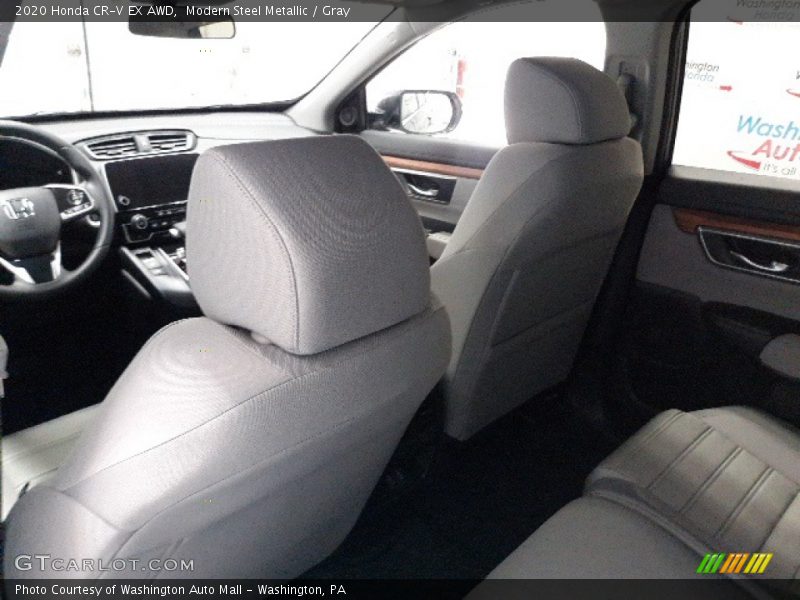 Modern Steel Metallic / Gray 2020 Honda CR-V EX AWD