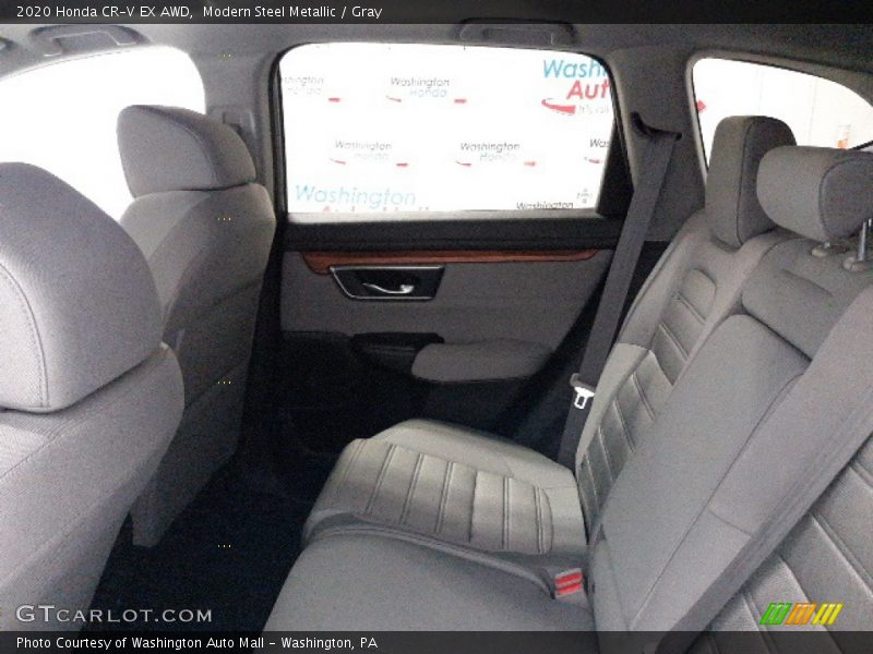 Modern Steel Metallic / Gray 2020 Honda CR-V EX AWD