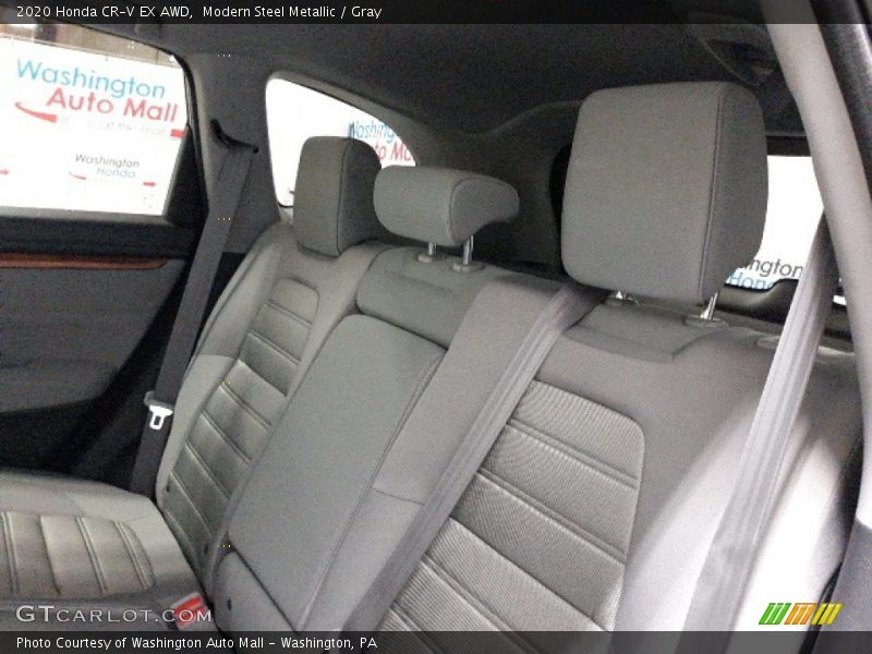 Modern Steel Metallic / Gray 2020 Honda CR-V EX AWD