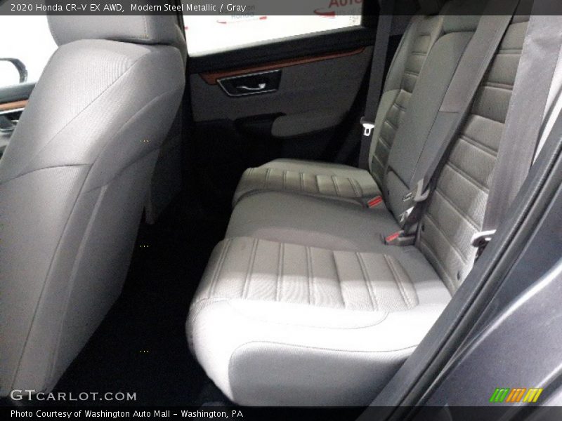 Modern Steel Metallic / Gray 2020 Honda CR-V EX AWD
