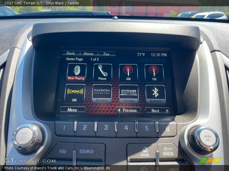 Onyx Black / Saddle 2017 GMC Terrain SLT