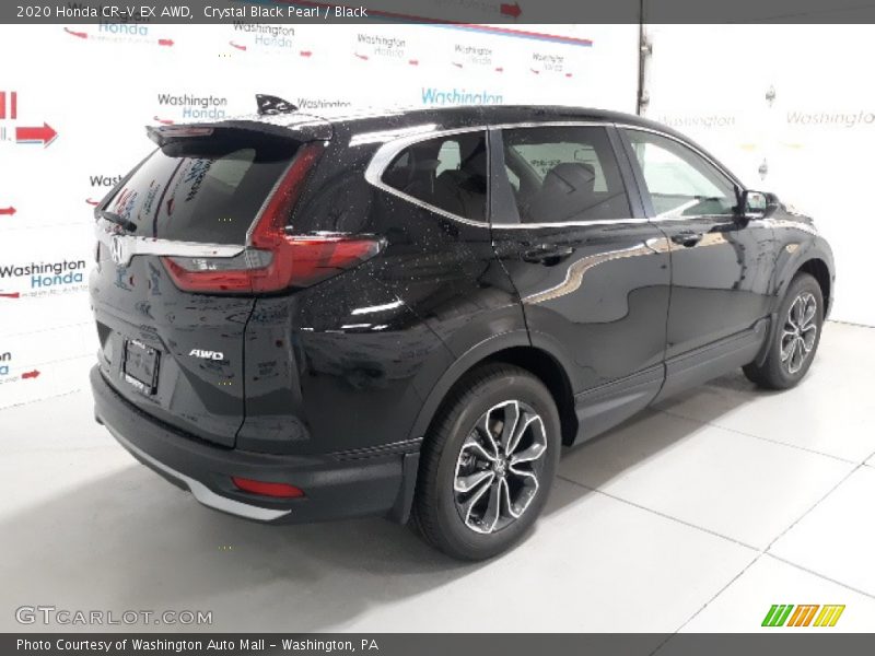 Crystal Black Pearl / Black 2020 Honda CR-V EX AWD