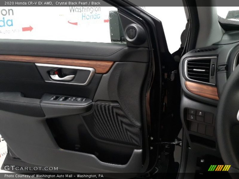 Crystal Black Pearl / Black 2020 Honda CR-V EX AWD
