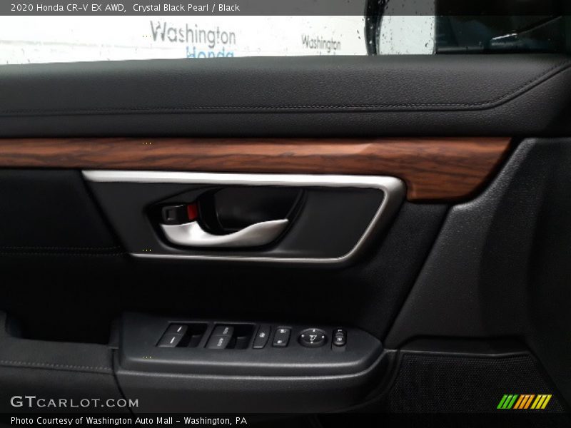 Crystal Black Pearl / Black 2020 Honda CR-V EX AWD