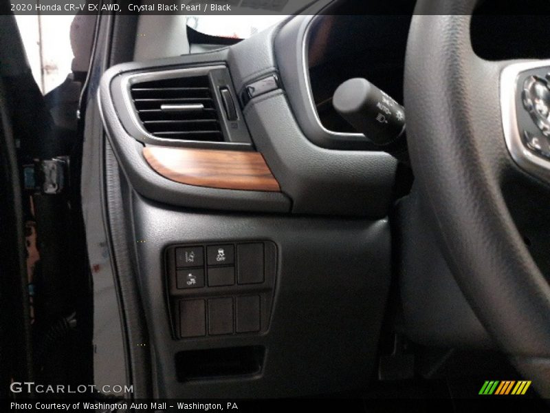 Crystal Black Pearl / Black 2020 Honda CR-V EX AWD