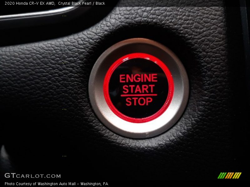 Crystal Black Pearl / Black 2020 Honda CR-V EX AWD