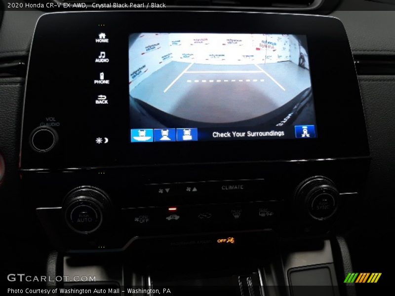 Crystal Black Pearl / Black 2020 Honda CR-V EX AWD