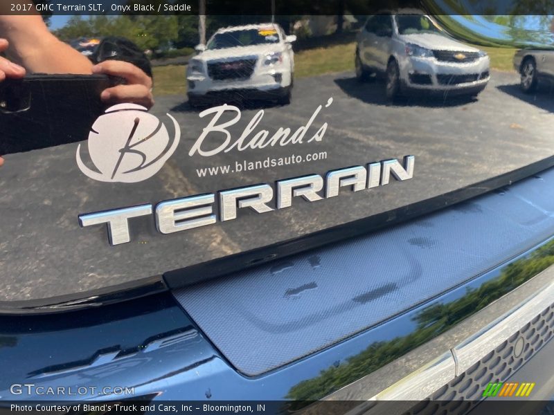 Onyx Black / Saddle 2017 GMC Terrain SLT