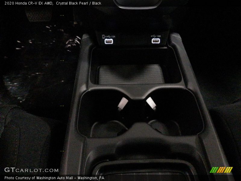Crystal Black Pearl / Black 2020 Honda CR-V EX AWD