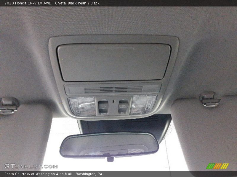 Crystal Black Pearl / Black 2020 Honda CR-V EX AWD
