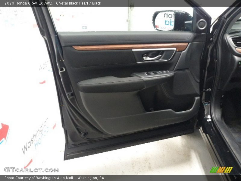 Crystal Black Pearl / Black 2020 Honda CR-V EX AWD