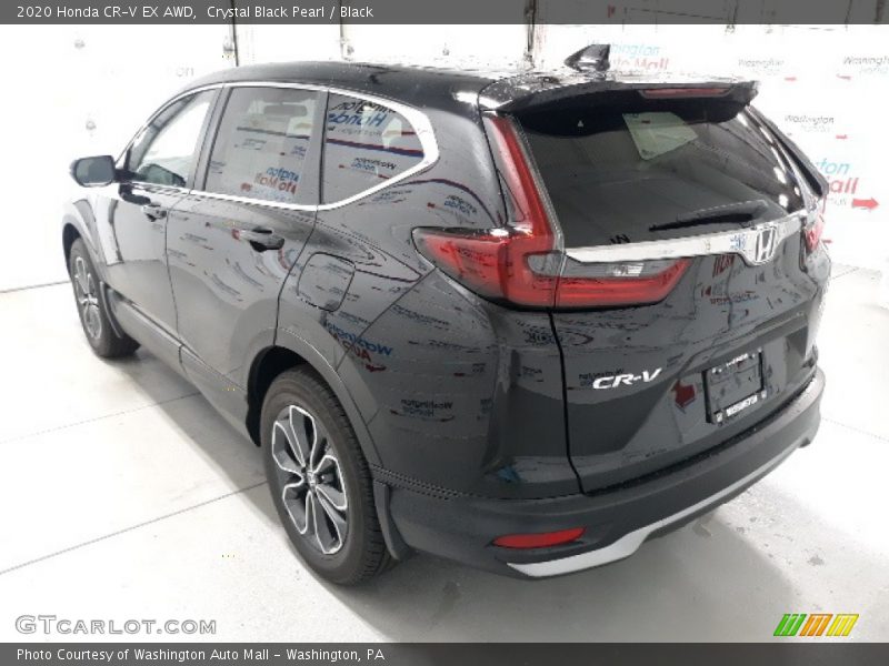Crystal Black Pearl / Black 2020 Honda CR-V EX AWD