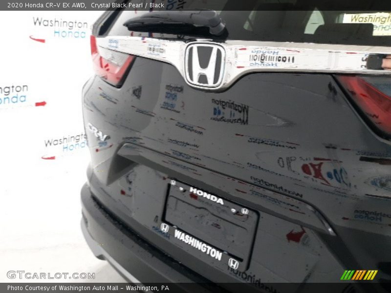 Crystal Black Pearl / Black 2020 Honda CR-V EX AWD