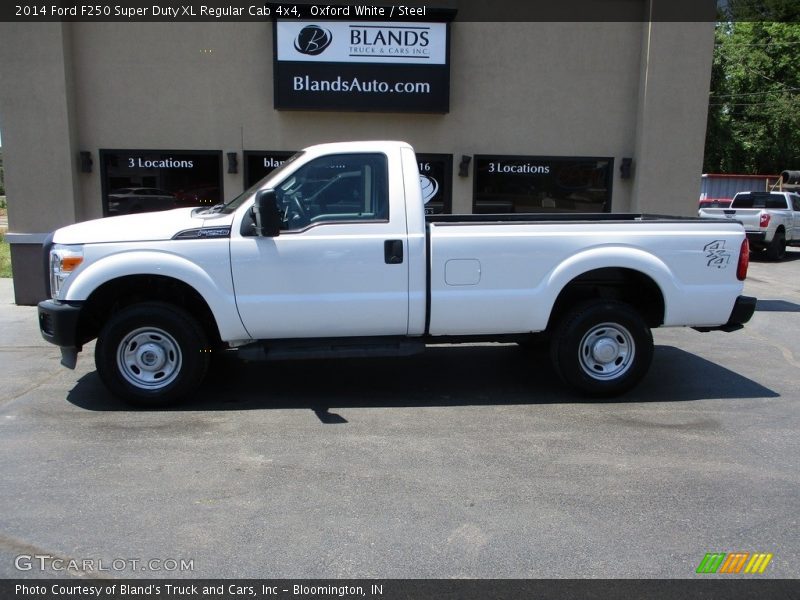 Oxford White / Steel 2014 Ford F250 Super Duty XL Regular Cab 4x4