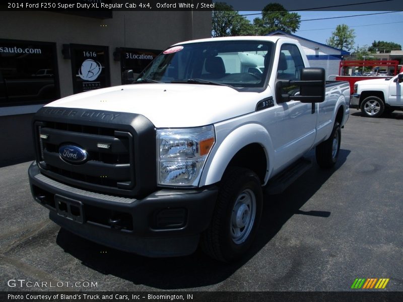 Oxford White / Steel 2014 Ford F250 Super Duty XL Regular Cab 4x4