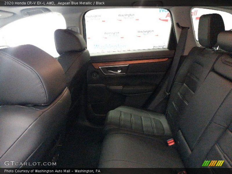 Aegean Blue Metallic / Black 2020 Honda CR-V EX-L AWD