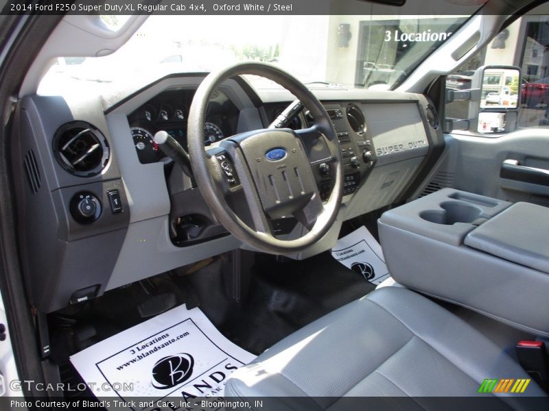 Oxford White / Steel 2014 Ford F250 Super Duty XL Regular Cab 4x4