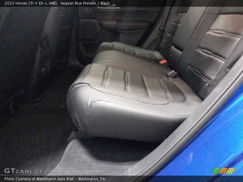 Aegean Blue Metallic / Black 2020 Honda CR-V EX-L AWD