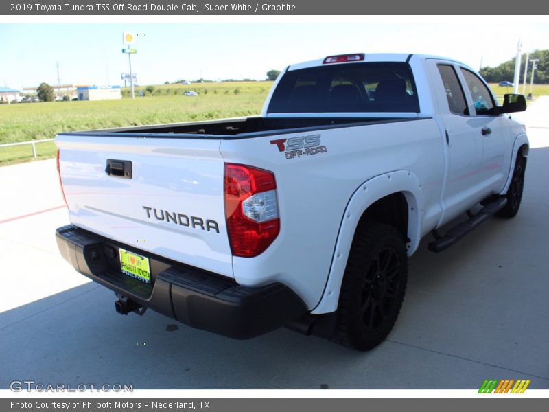 Super White / Graphite 2019 Toyota Tundra TSS Off Road Double Cab