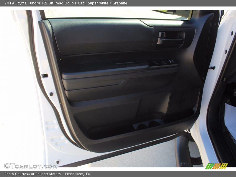 Super White / Graphite 2019 Toyota Tundra TSS Off Road Double Cab