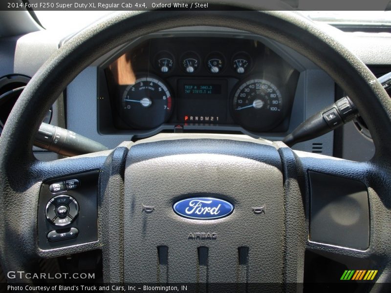 Oxford White / Steel 2014 Ford F250 Super Duty XL Regular Cab 4x4