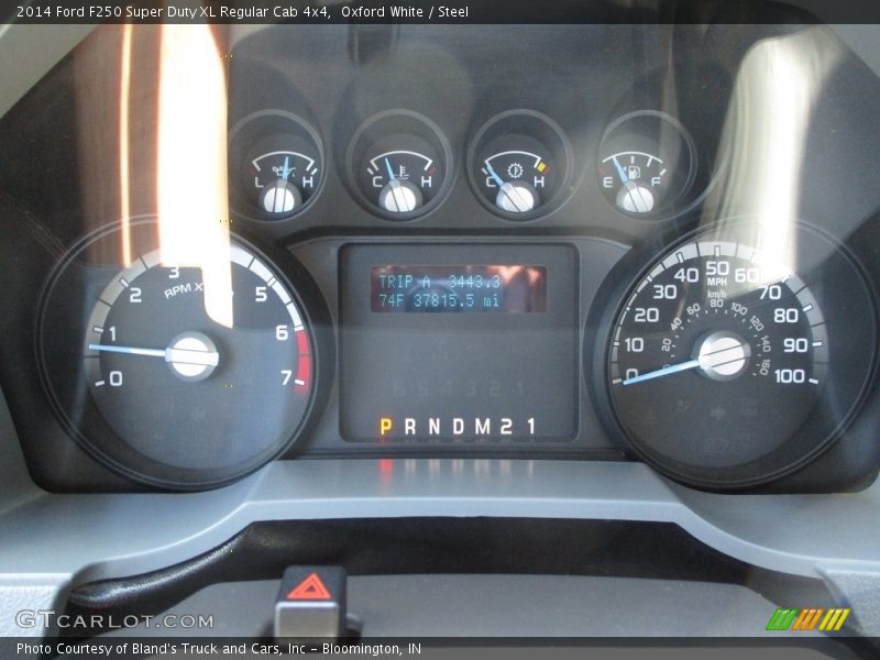 Oxford White / Steel 2014 Ford F250 Super Duty XL Regular Cab 4x4